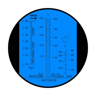 Refraktometer Auto (EG/PG/CW/BF) med